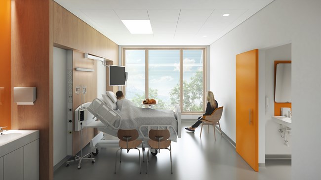 Interior Patient Room